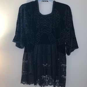 Free People lace blouse